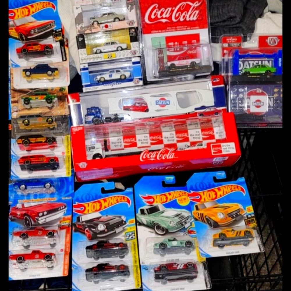 M2 MACHINES/HOTWHEELS/MATCHBOX DATSUN LOT